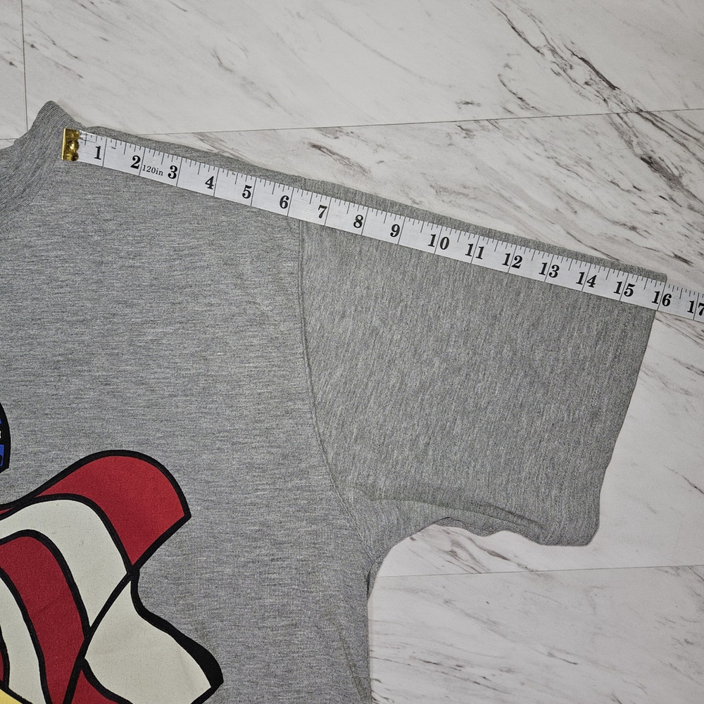 Vintage Paco Jeans Men's Short Sleeve Gray T-shirt Skate Y2K Streetwear *No Tags - Picture 5 of 13